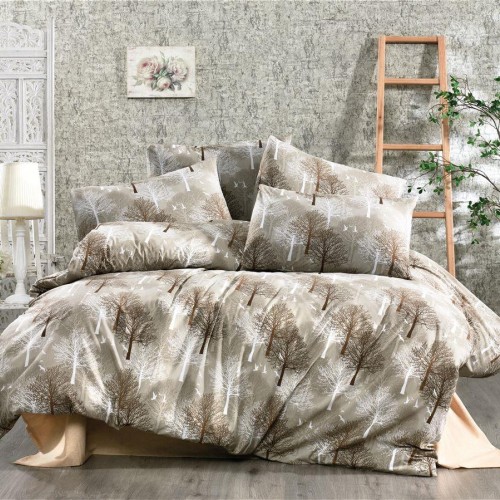 DUVET CASE Forest 311 160X240 Beige Cott/Pol 70/30