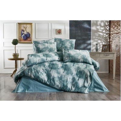 DUVET CASE Forest 313 160X240 Petrol Cott/Pol 70/30