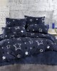 DUVET CASE EMPRIME Galaxy 307 160X240 Dark Blue Cott/Pol 70/30