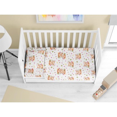 ΠΑΠΛΩΜΑ ΕΜΠΡΙΜΕ bebe Lion Cub 530 120X160 Beige 100%  Cotton