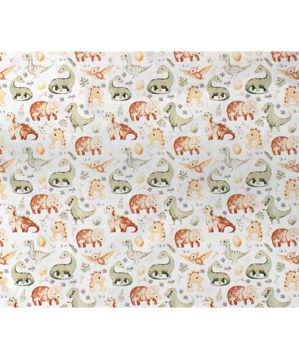 ΣΕΝΤΟΝΑΚΙ ΛΙΚΝΟΥ bebe Dinosaur 515 80X110 Beige 100%  Cotton