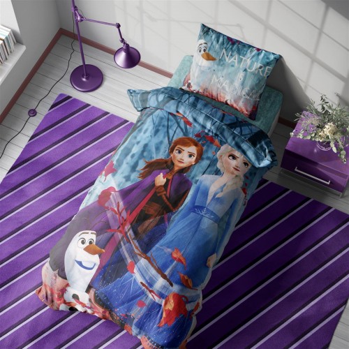 ΣΕΝΤΟΝΙΑ ΣΕΤ 2 τεμ Disney Frozen II 882 160X240 Digital Print 100%  Cotton