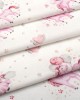 ΣΕΝΤΟΝΙΑ ΕΜΠΡΙΜΕ ΣΕΤ 3 τεμ bebe Unicorn 208 120X160 White-Pink Cotton 100% 