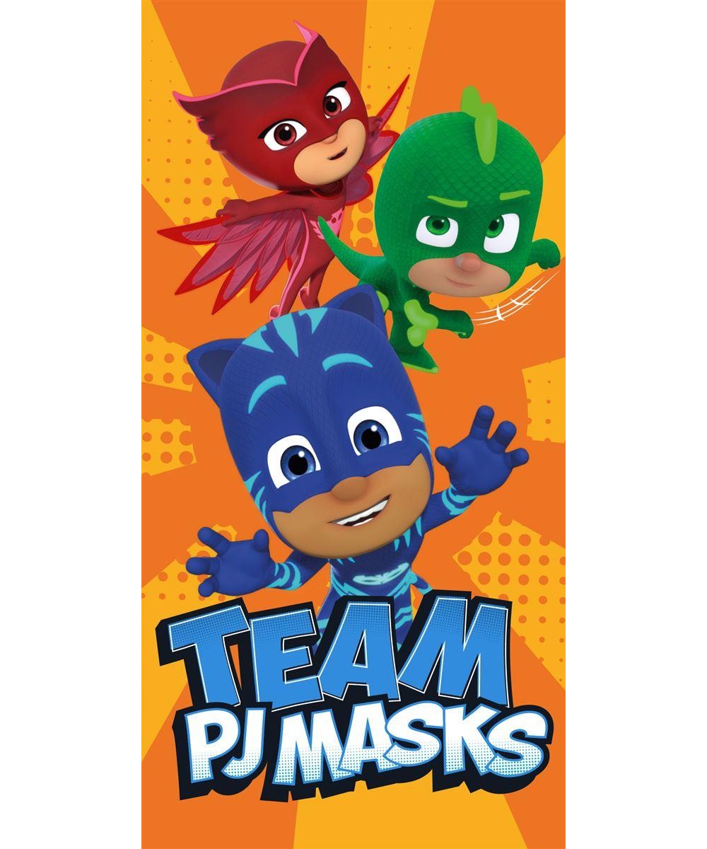 BEACH TOWEL SEE DISNEY PJ Masks 30 70X140 Digital Print 100% Cotton