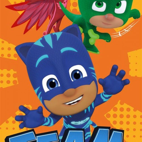 BEACH TOWEL SEE DISNEY PJ Masks 30 70X140 Digital Print 100% Cotton