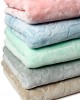 LUXURY EMBOSSED SAW BLANKET bebe Sweet Bear 11 110X140 Baby Blue 100% Polyester