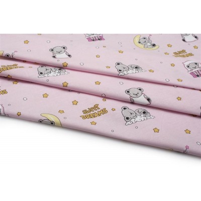 ΠΑΝΑ ΧΑΣΕ bebe Sweet Dreams 550 80X80 Pink 100%  Cotton