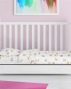 ΠΑΠΛΩΜΑΤΟΘΗΚΗ ΕΜΠΡΙΜΕ bebe Sweet Dreams 553 120X160 White-Pink 100%  Cotton