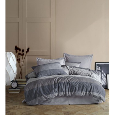 ΠΑΠΛΩΜΑΤΟΘΗΚΗ ΕΜΠΡΙΜΕ Νεφέλη 342 160X240 Grey 70/30 Cott/Pol