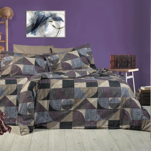 EMBRIME DUVET CASE Dimitra 337 160X240 Multi-Colour 100% Cotton Flannel