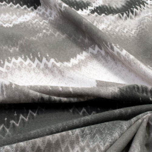 ΣΕΝΤΟΝΙΑ ΕΜΠΡΙΜΕ ΣΕΤ 4 τεμ Ίρις 338 220X240 Grey 100%  Cotton Flannel