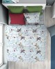 ΠΑΠΛΩΜΑΤΟΘΗΚΗ ΕΜΠΡΙΜΕ kids Africa 144 160X240 Sky Blue 100%  Cotton Flannel