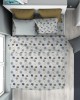 DUVET COVER kids Big Cats 28 160X240 Sky Blue 100% Cotton Flannel