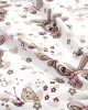 PANT WITH RUBBER bebe Bunnies 30 0.70X1.40X0.15 White-Coral 100% Cotton Flannel