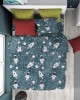 ΠΑΠΛΩΜΑΤΟΘΗΚΗ ΕΜΠΡΙΜΕ kids Galaxy Travel 91 160X240 Petrol 100%  Cotton Flannel