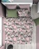 ΠΑΠΛΩΜΑΤΟΘΗΚΗ ΕΜΠΡΙΜΕ kids Panda Bear 97 160X240 Pink 100%  Cotton Flannel