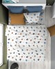 ΠΑΠΛΩΜΑΤΟΘΗΚΗ ΕΜΠΡΙΜΕ kids Zoo 29 160X240 White 100%  Cotton Flannel