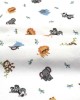 ΣΕΝΤΟΝΑΚΙ ΛΙΚΝΟΥ bebe Zoo 29 80X110 White 100%  Cotton Flannel