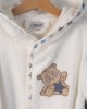 ΜΠΟΥΡΝΟΥΖΙ Με Κέντημα bebe Star Bear 152 SIZE:04 Λευκό 100%  Cotton