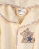 ΜΠΟΥΡΝΟΥΖΙ Με Κέντημα bebe Star Bear 153 SIZE:04 Εκρού 100%  Cotton