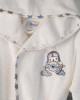 BABY BOY WITH EMBROIDERY bebe Airplane 157 SIZE:04 White 100% Cotton