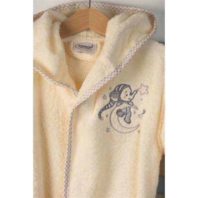 ΜΠΟΥΡΝΟΥΖΙ Με Κέντημα bebe Dreaming Elephant 169 SIZE:04 Εκρού 100%  Cotton