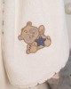 ΚΑΠΑ Με Κέντημα bebe Star Bear 152 75X85 Λευκό 100%  Cotton