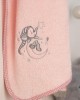 CAP With Embroidery bebe Dreaming Elephant 167 75X85 Pink 100% Cotton