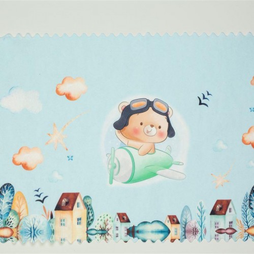 Placemat bebe Pilot 118 35 X 50 Ciel Fabric