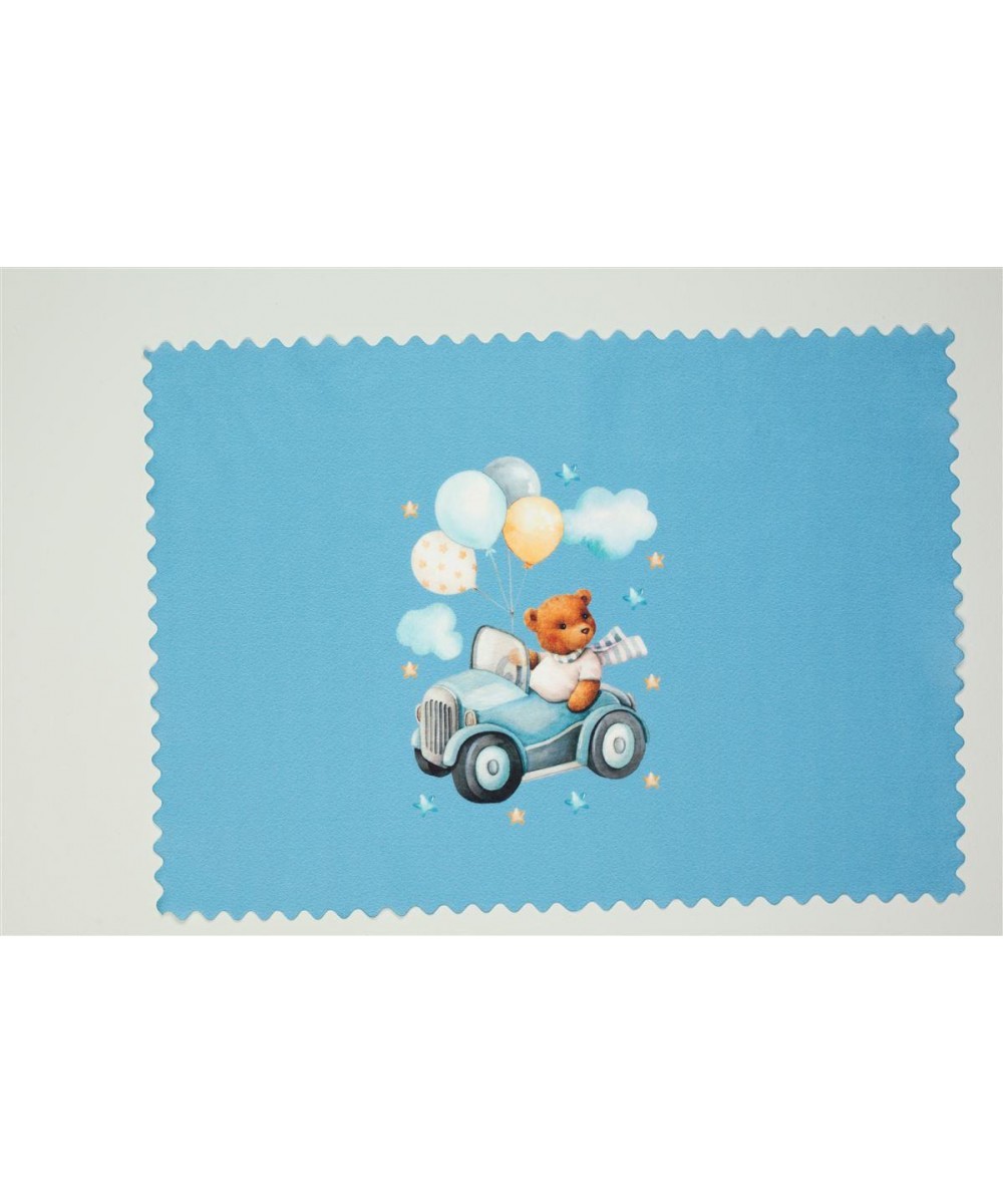 Placemats bebe Cute Driver 58 35 X 50 Blue Fabric