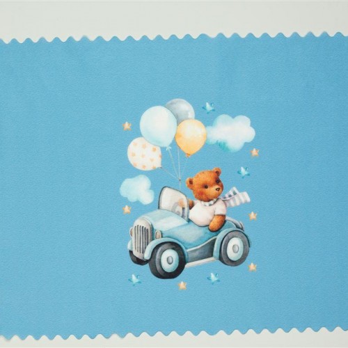 Placemats bebe Cute Driver 58 35 X 50 Blue Fabric