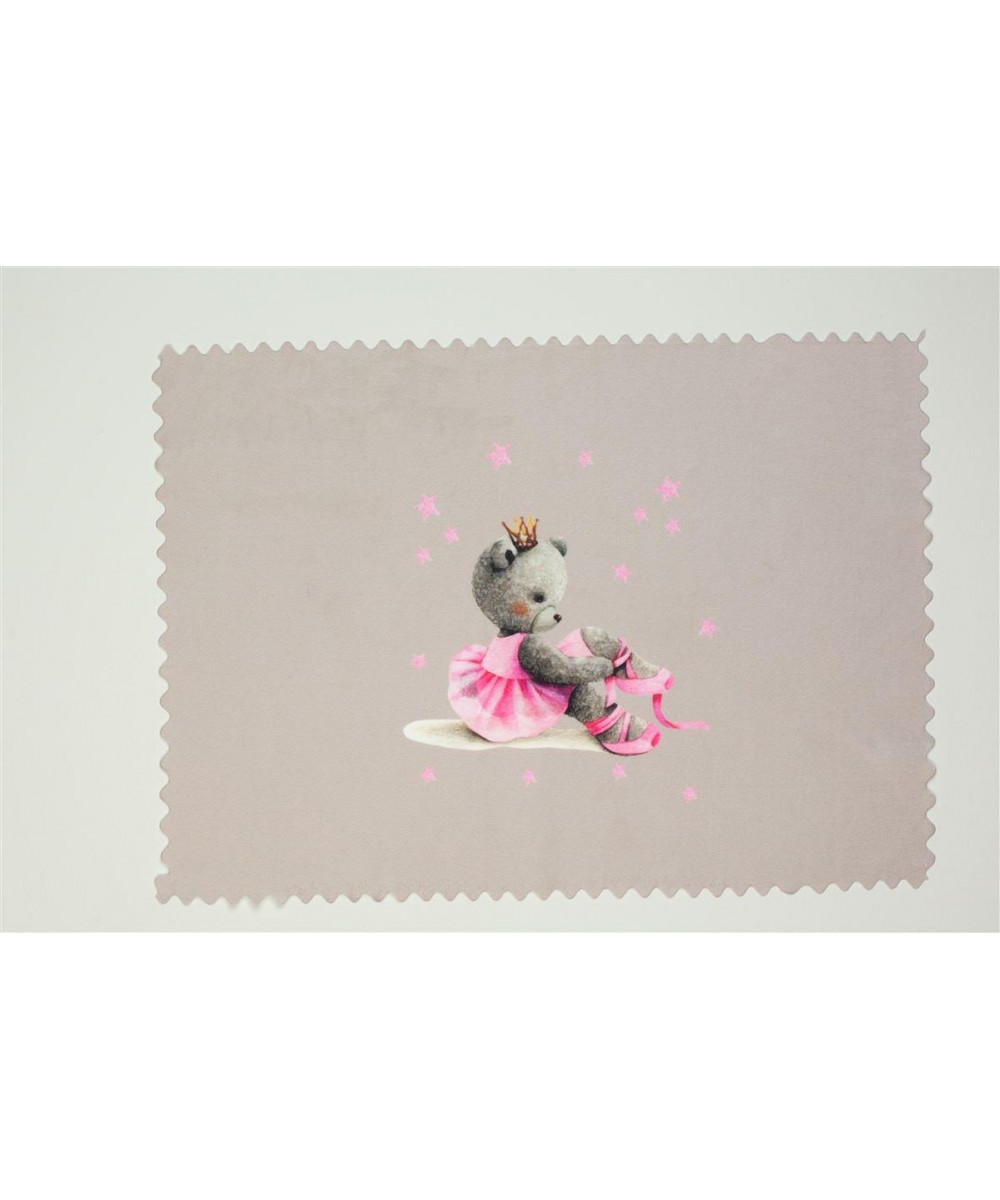 Placemat bebe Ballerina 105 35 X 50 Gray Fabric