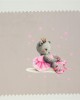 Placemat bebe Ballerina 105 35 X 50 Gray Fabric