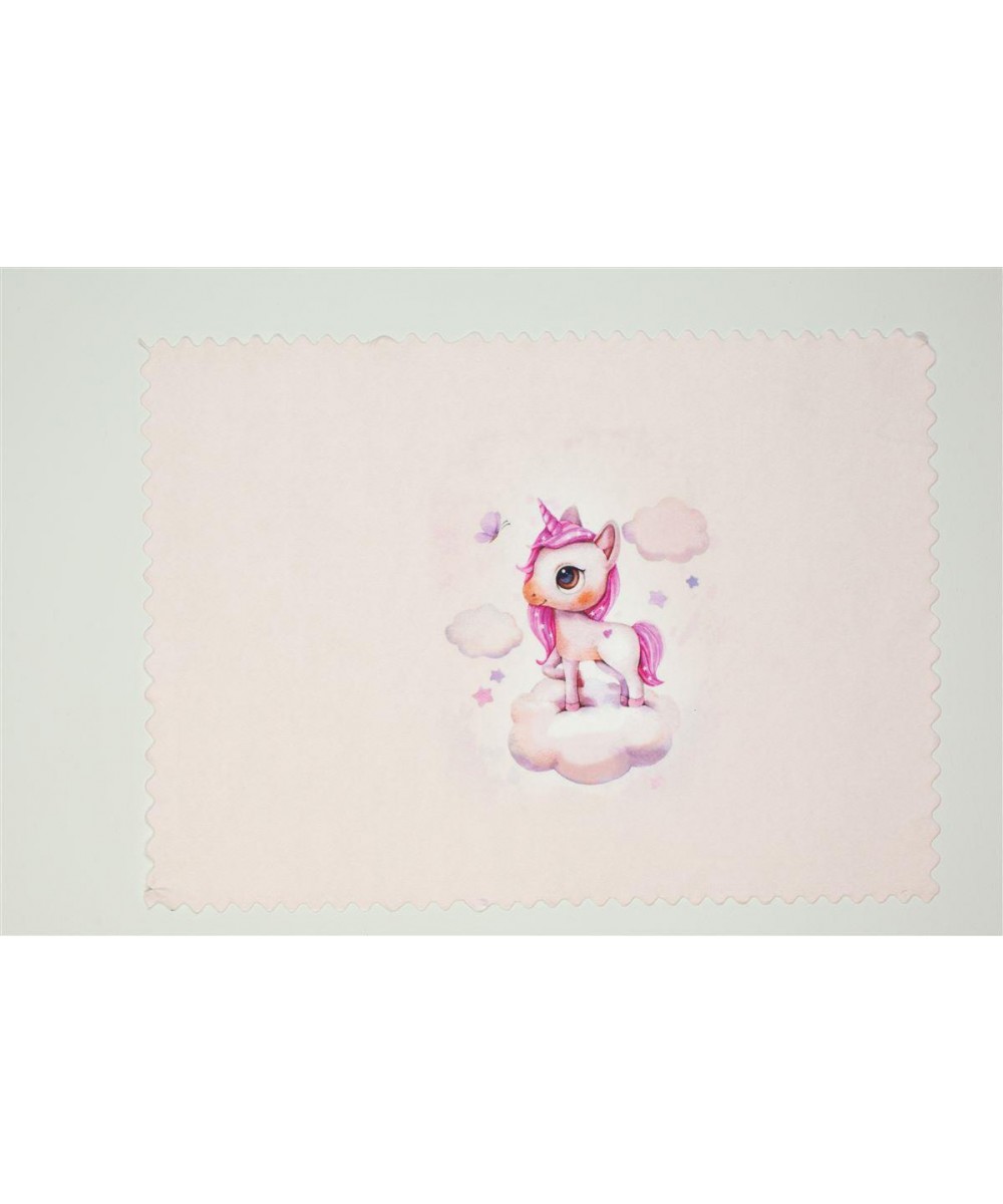 Bebe Unicorn Placemat 74 35 X 50 Pink Fabric