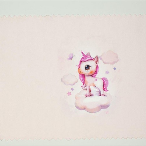 Bebe Unicorn Placemat 74 35 X 50 Pink Fabric