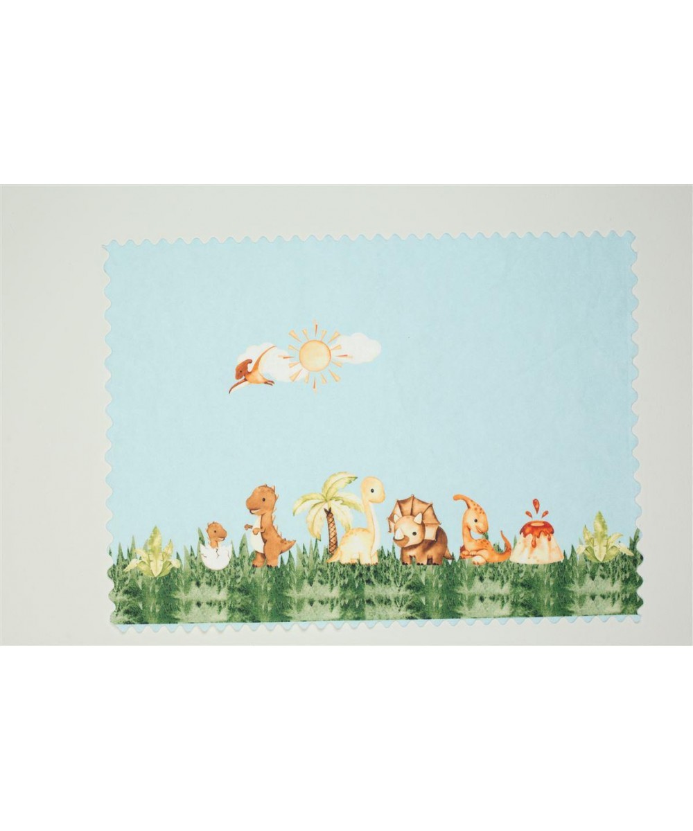 Bebe Dinosaur Park Dining Placemat 517 35 X 50 Ciel Fabric