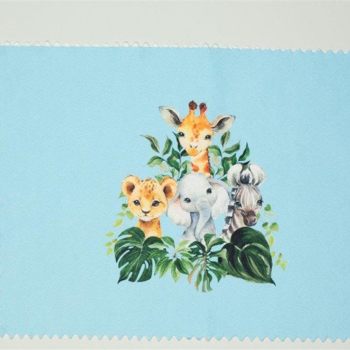 Bebe Jungle Placemat 110 35 X 50 Ciel Fabric