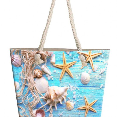 Τσάντα Θαλάσσης Starfish 16 40X45 Digital Print 100%  Polyester