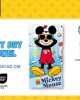 Beach Towel Quick Dry Disney Home Mickey 01 70X140 Sky Blue 100% Microfiber