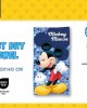 Beach Towel Quick Dry Disney Home Mickey 16 70X140 Blue 100% Microfiber