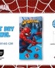 Πετσέτα Θαλάσσης Quick Dry Marvel Spider-Man 96 70X140 Digital Print Sky Blue 100%  Microfiber