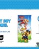 Πετσέτα Θαλάσσης Quick Dry Nickelodeon Paw Patrol 20 70X140 Digital Print Sky Blue 100%  Microfiber