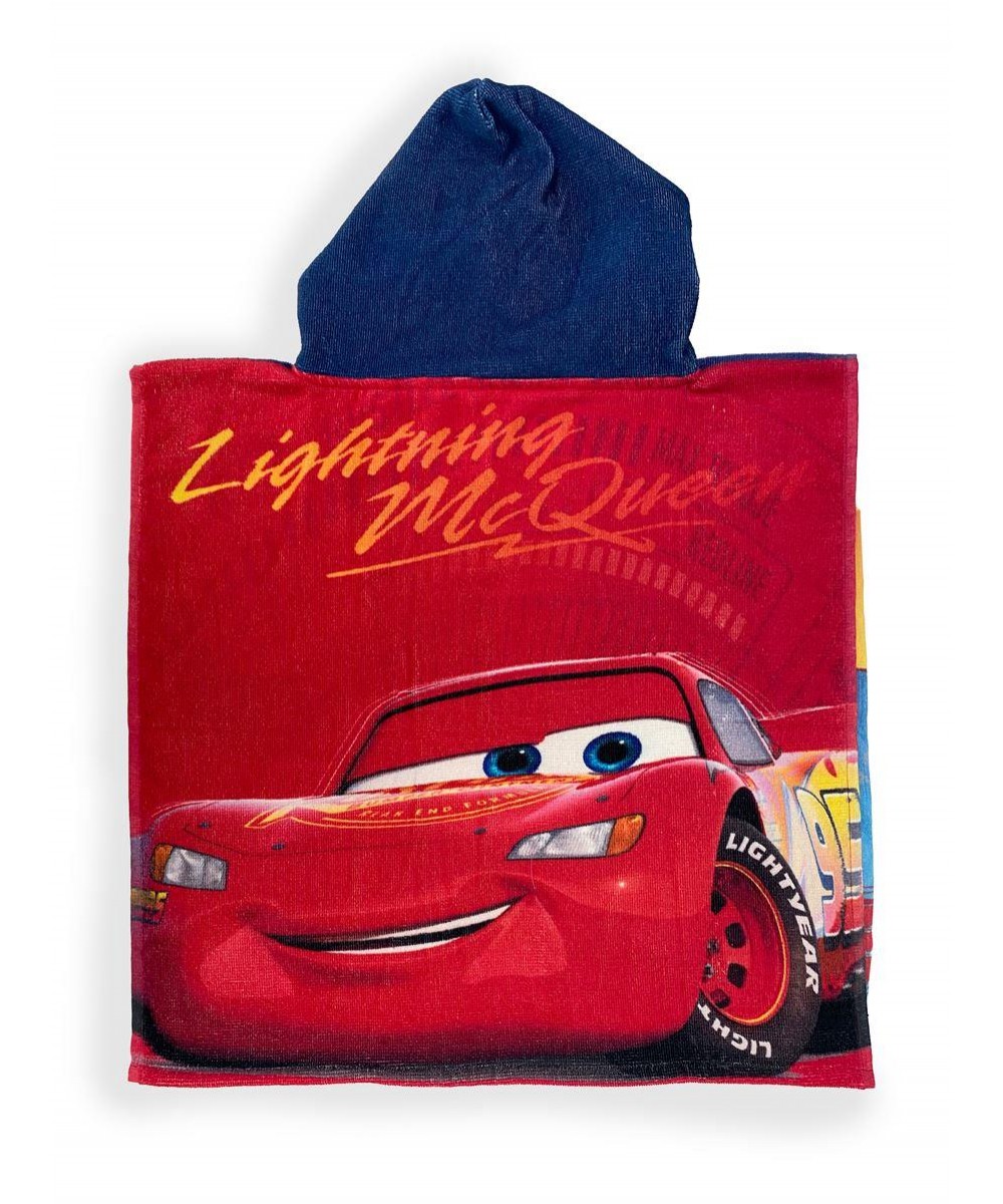 Beach Poncho Quick Dry Disney Home Cars 23 50X100 Blue 100% Microfiber