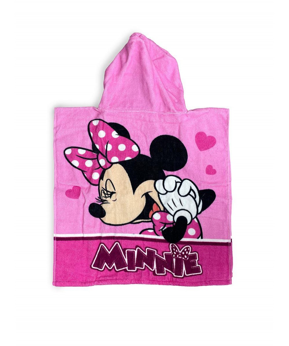 Πόντσο Θαλάσσης Quick Dry Disney Home Minnie 202 50X100 Pink 100%  Microfiber