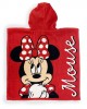 Beach Poncho Quick Dry Disney Home Minnie 203 50X100 Red 100% Microfiber