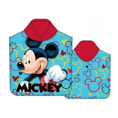 Πόντσο Θαλάσσης Quick Dry Disney Home Mickey 05 50X100 Sky Blue 100%  Microfiber