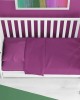 Κατωσέντονο με Λάστιχο bebe Solid 501 0,70X1,40X0,15 Dark Magenta 100%  Cotton