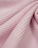 Pique Blanket Monochrome 240X250 Pink 100% Cotton