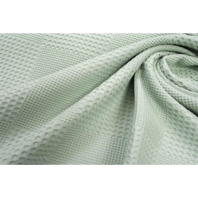 Κουβέρτα Πικέ Μονόχρωμη 240X250 Φυστικί 100%  Cotton