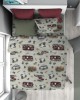 Παπλωματοθήκη Εμπριμέ kids Toys 47 160X240 Olive 100%  Cotton Flannel